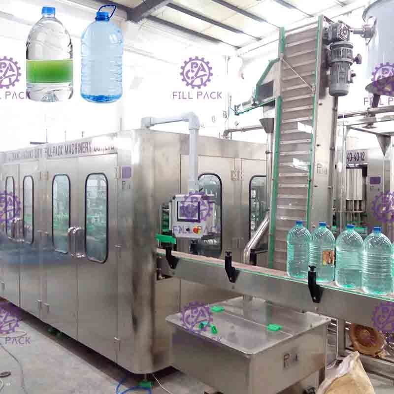 3L / 5L / 10L Maden Suyu Plastik Şişe 2 In 1 Üreten Ekipman / Bitki / Makine / Sistem / Hat