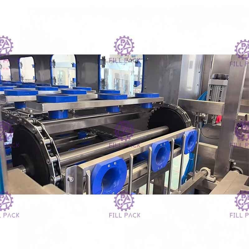 Dokunmatik Ekranlı 450BPH Otomatik 5 Galon Su Dolum Makinesi 5 galon su şişeleme makinesi