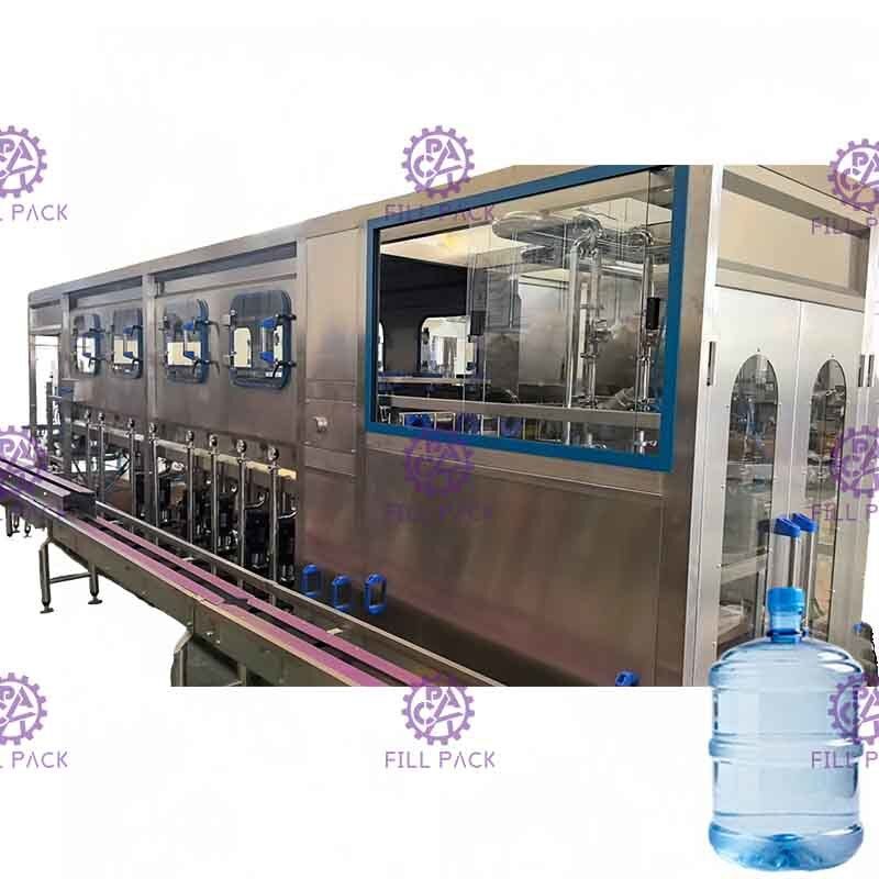 Varil Su Dolgu 5 Galon Su Dolum Makinesi Tesisi 450 BPH Minear Su İçin