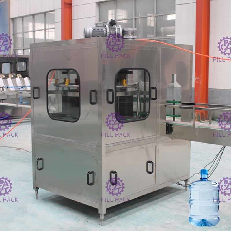 3/5 Galon / 20L Şişe Su Durulama Dolum Kapağı Ekipmanı / Tesis / Makine / Sistem / Hat