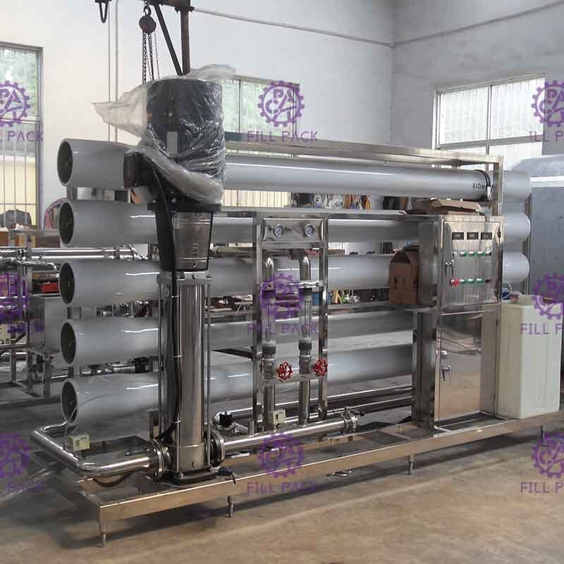 12000 L / H Ultra Filtrasyon Su Arıtma Sistemi / Reverse Osmosis Su Ro Sistemi