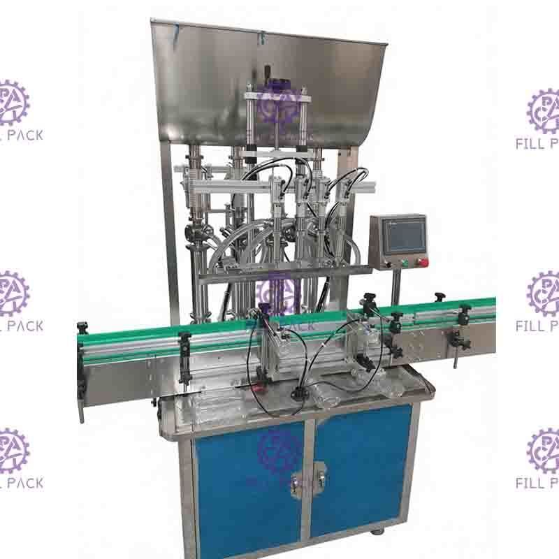 Otomatik Piston Tipi Likit Filler Ekipmanları Ketçap / Mayonez 6000 - 8000BPH