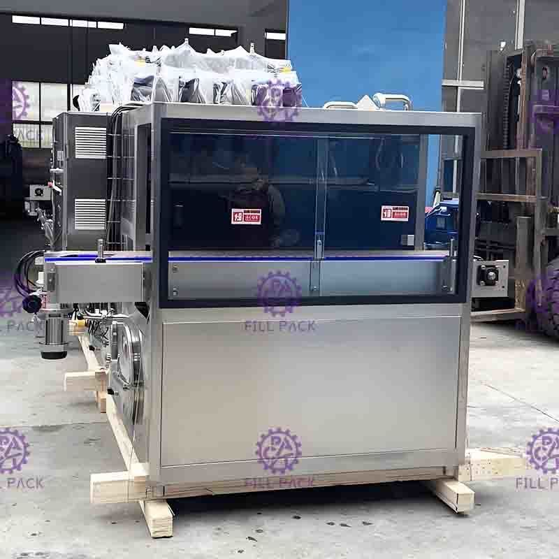 Maden Suyu Şişesi Paketleme Makinası 3000 BPH 8 Sıcaklık Bölgesi