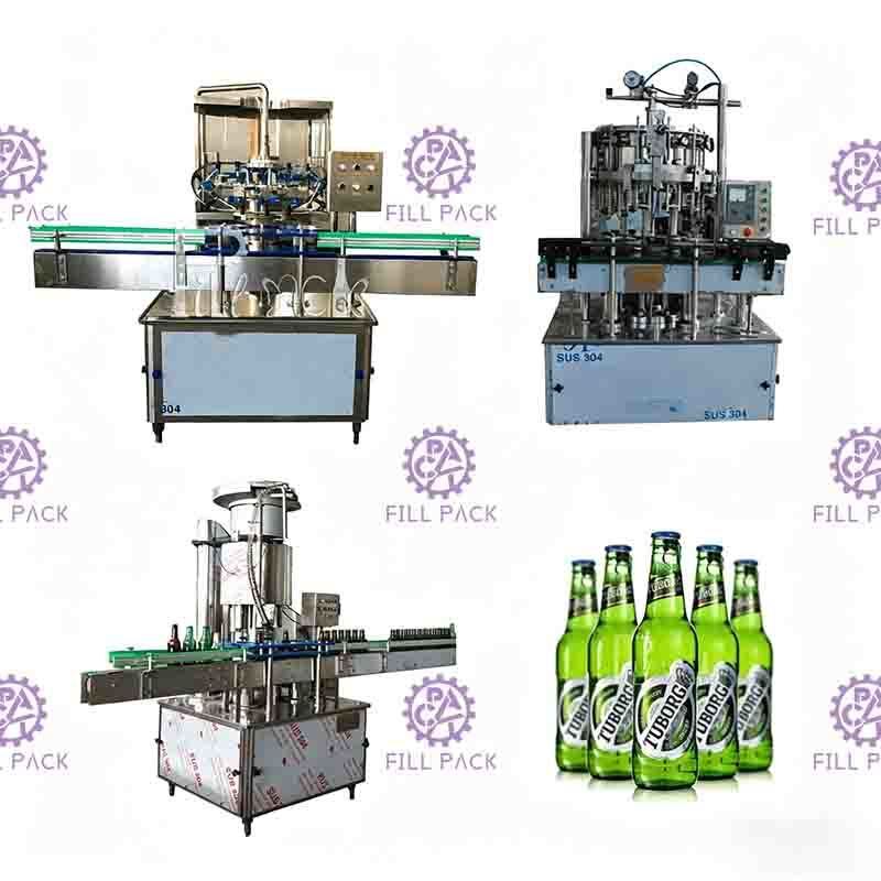 1000BPH Otomatik Gazlı Meşrubat Dolum Makinesi 2L Şişe Soda Suyu