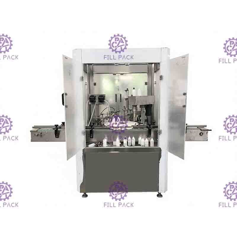 3 In 1 Göz Damlası Otomatik Dolum Ve Kapak Makinesi / Dolgu / Sistem