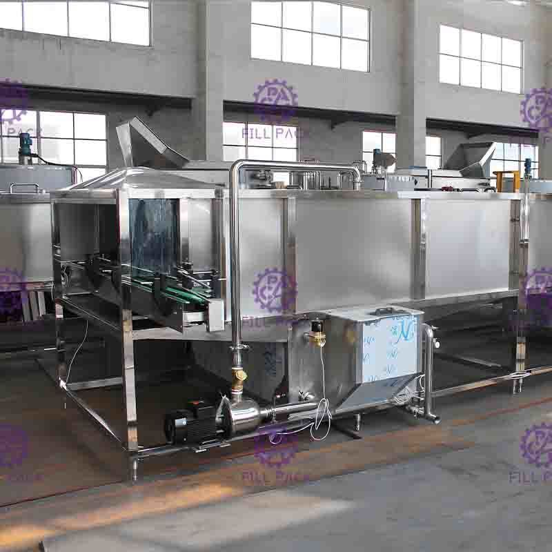 Saf Su Sprey Şişesi Paketleme Makinesi Sterilizatör Buzlu Soğutma Makinesi
