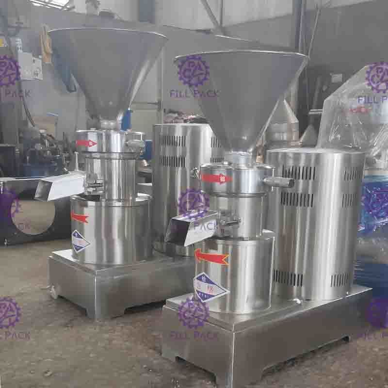 Dikey Tip SUS304 Fıstık Susam Ezmesi İşleme Makinesi