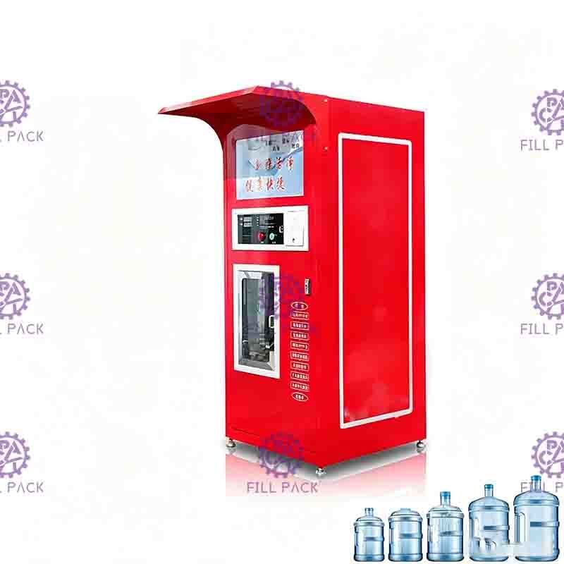 Madeni Para ve Fatura Arıtılmış Su Şişesi Otomatı 10L / Min 550W 0.5MPA