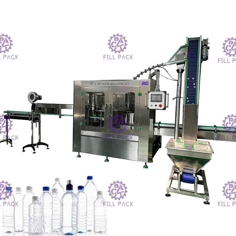 PLC Kontrollü Maden İçme Suyu Dolum Makinesi 3000BPH
