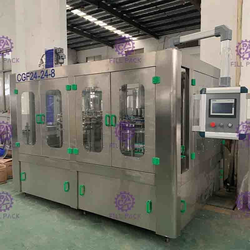 500ml / 1L / 2L PET İçme Suyu 3 In 1 Monoblok Dolum Ekipmanları / Tesis / Makine / Sistem / Hat