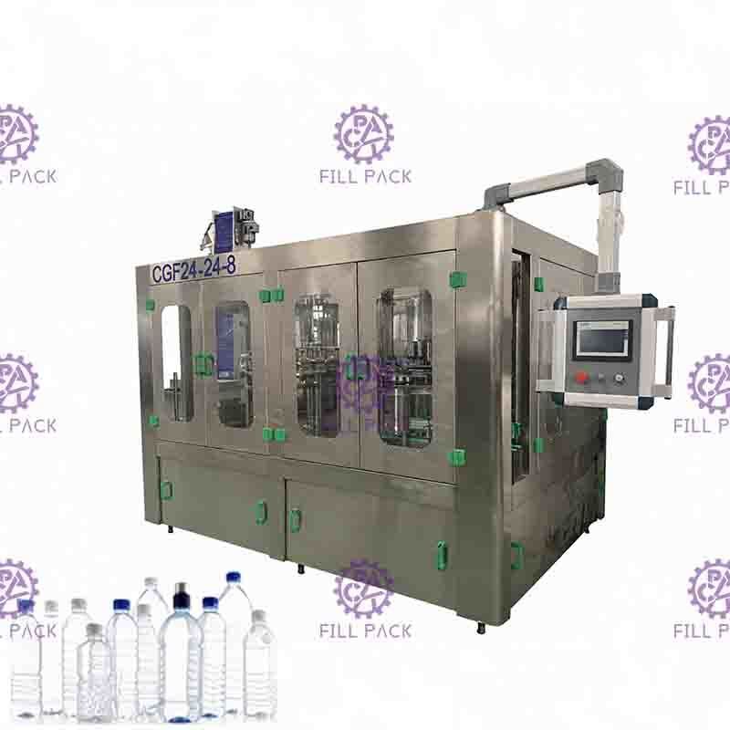 500ml / 1L / 2L PET İçme Suyu 3 In 1 Monoblok Üretim Ekipmanları / Tesis / Makine / Sistem / Hat